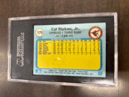 1982 Fleer Cal Ripken JR. #176 SGC 5