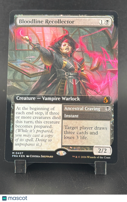 Duskmourn: House of Horror Bloodline Recollector Extended Art Borderless