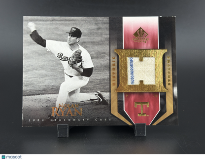 2006 Upper Deck SP Legendary Cuts Nolan Ryan #HS-NR Memorabilia