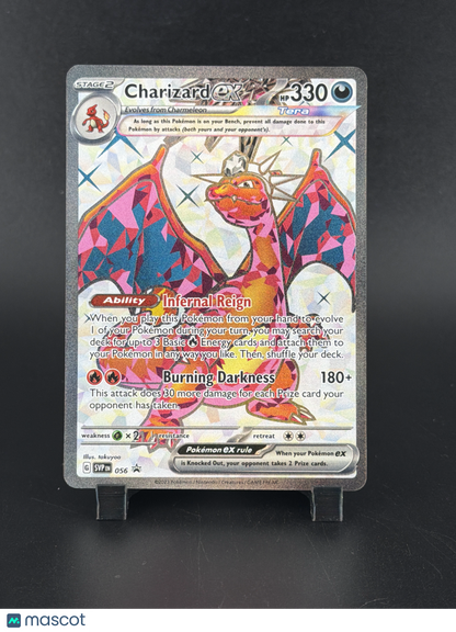 Scarlet & Violet Charizard EX Holo Black Star Promo FA #SVP EN 056