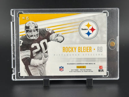 2017 Panini Prestige Legendary Signatures Rocky Bleier #15