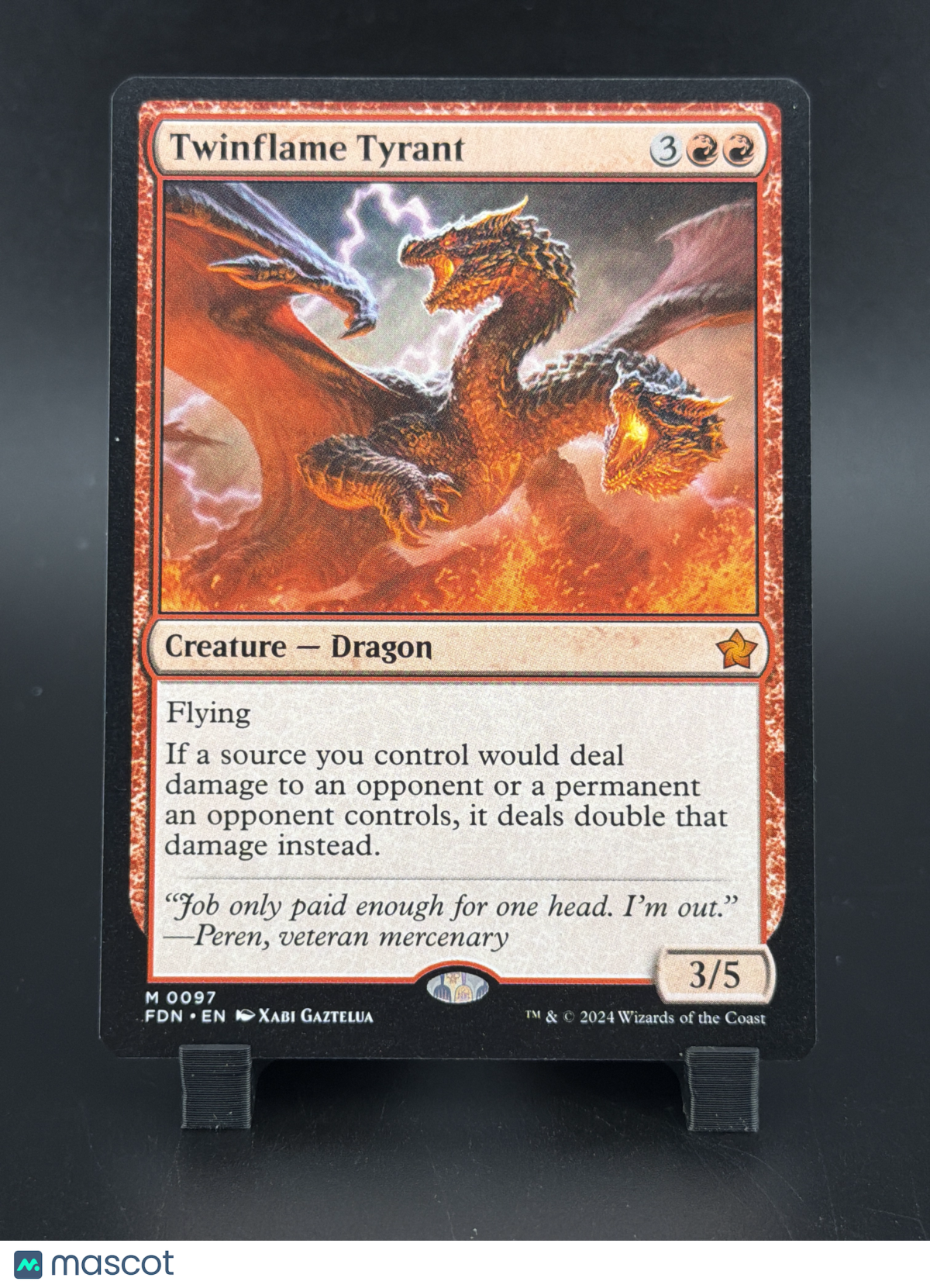 Foundations Twinflame Tyrant Mythic Rare