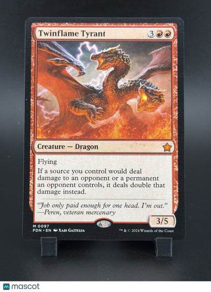 Foundations Twinflame Tyrant Mythic Rare