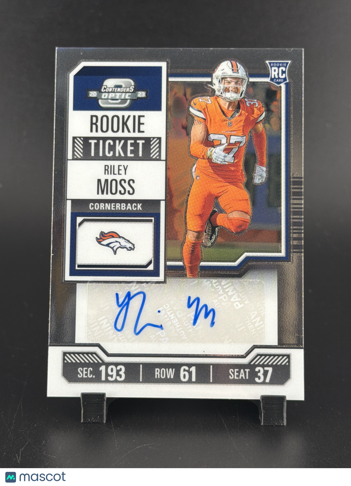 2024 Panini Contenders Optic Riley Moss #196 RC