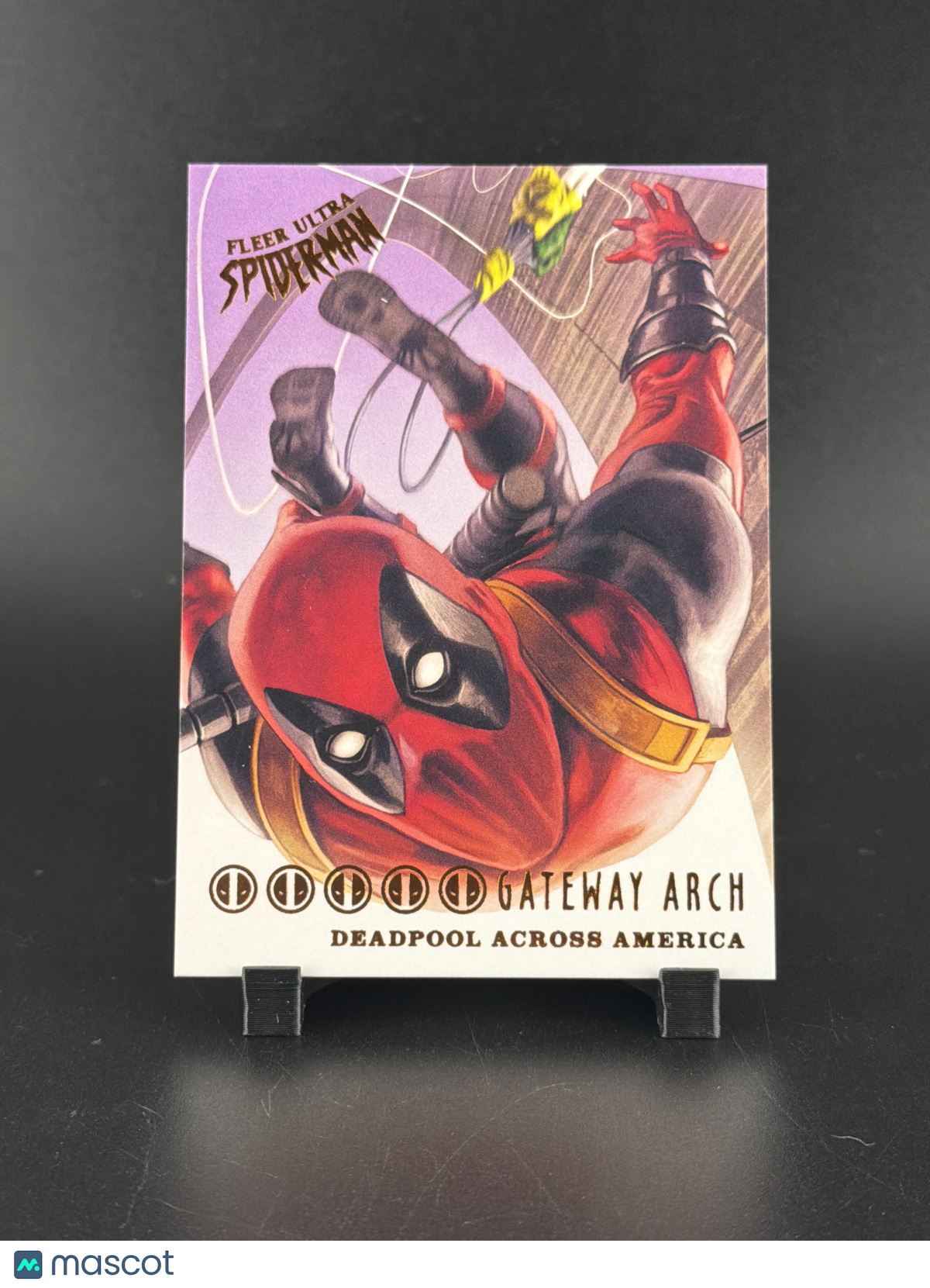 2017 Fleer Ultra Spider-Man Deadpool Across America Insert #DA7