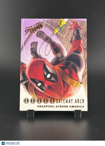 2017 Fleer Ultra Spider-Man Deadpool Across America Insert #DA7