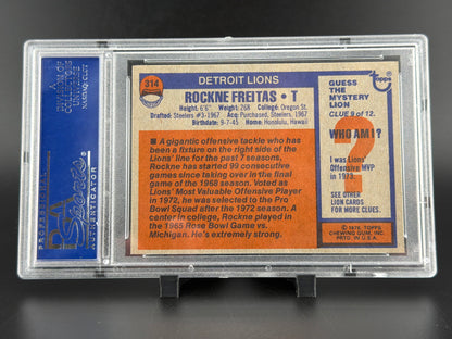 1976 Topps Rockne Freitas #314 PSA 9