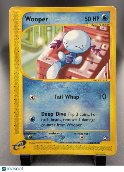 2002 Expedition Base Set Wooper #66/147