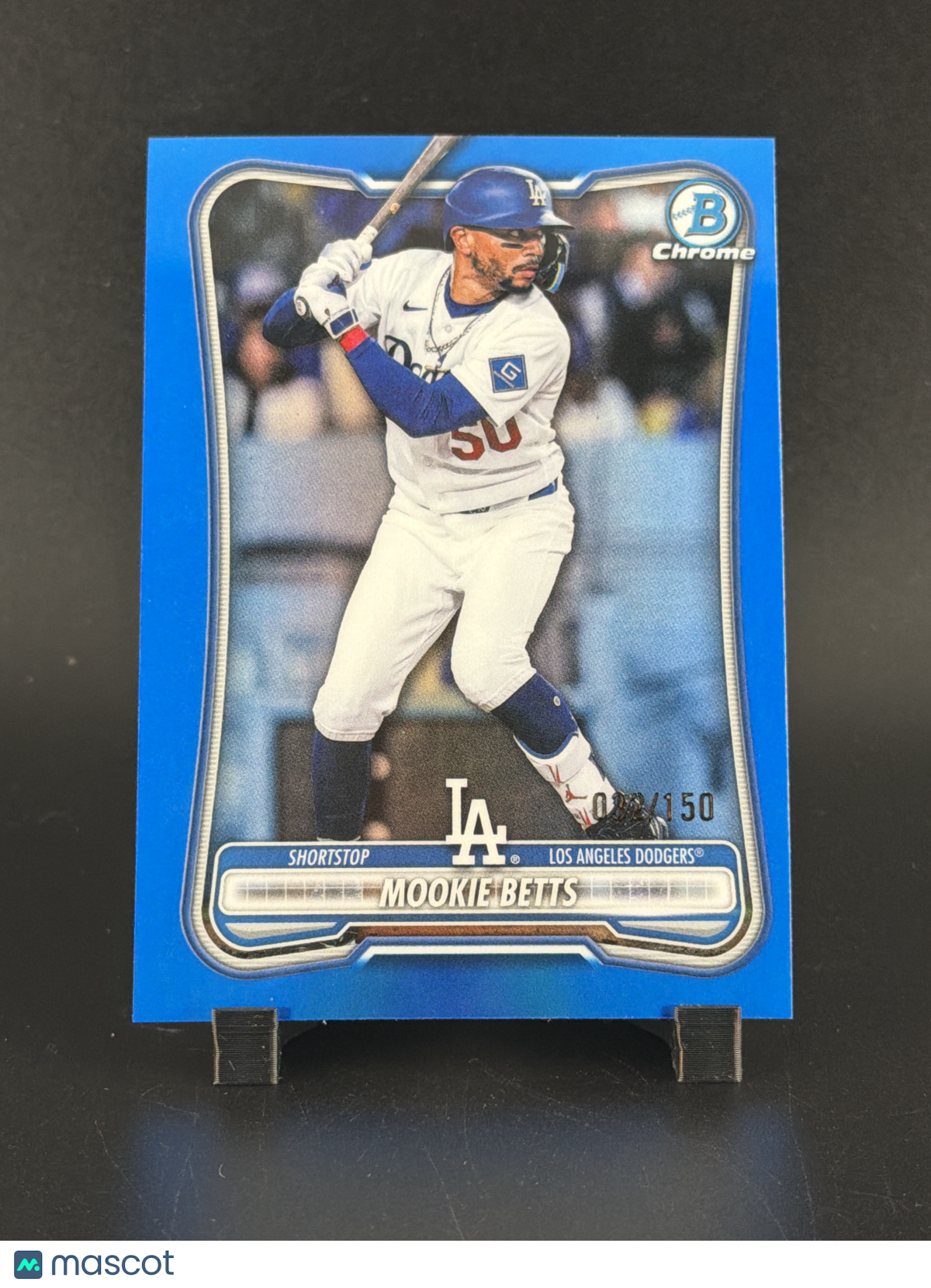 2026 Bowman Chrome Mookie Betts #2 Blue Refractor /150