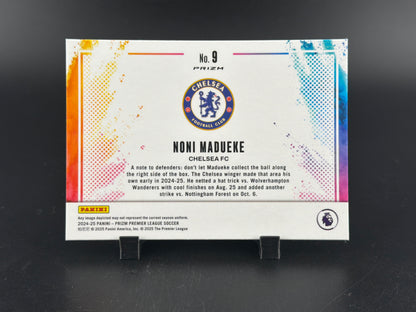 2025 Panini Prizm Premier League Soccer Color Blast Noni Madueke #9