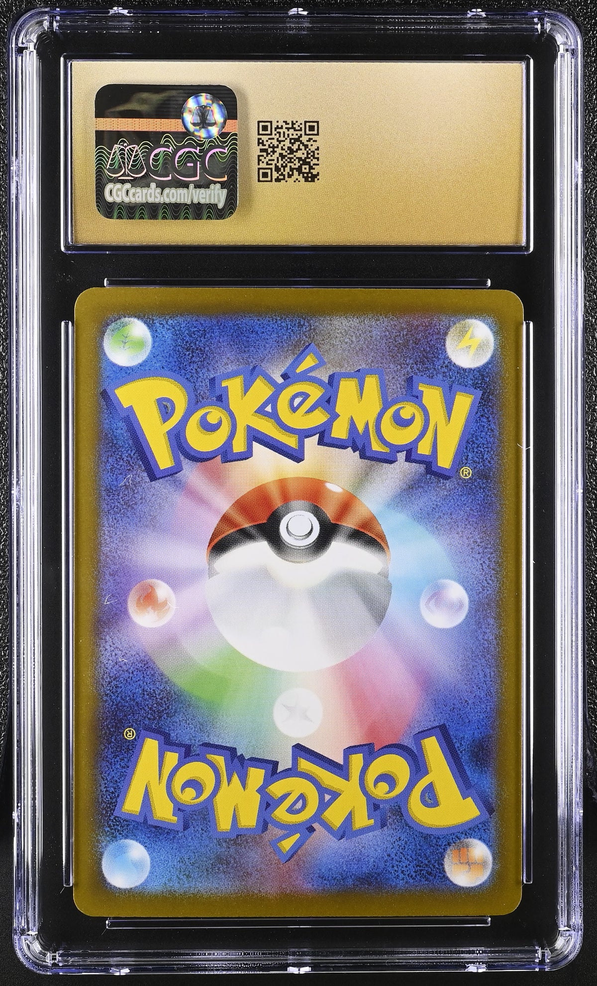 2025 Pokemon Black Bolt Tympole Holo Art Rare Japanese Art Rare CGC 10 #107/086