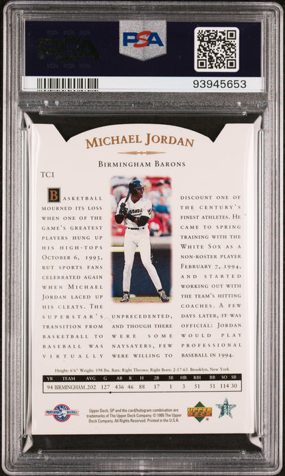 1995 Jordan Time Capsule Michael Jordan #TC1 PSA 9