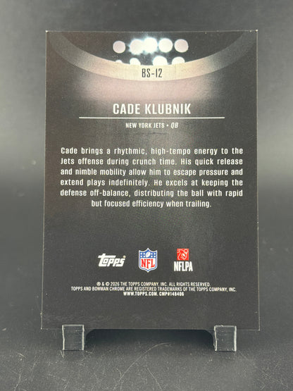 2026 Bowman Chrome Cade Klubnik #BS-12 RC