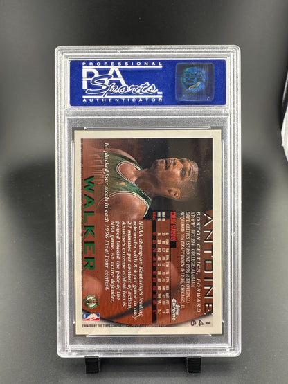 1996 Topps Chrome Antoine Walker #146 PSA 9