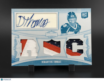 2010 Topps Triple Threads Demaryius Thomas #107 White Whale 1/1 RC