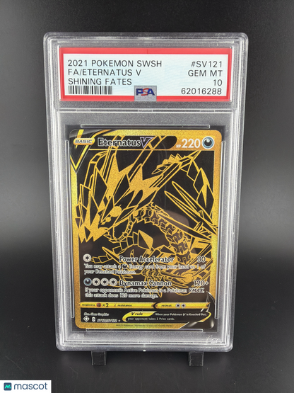 2021 Pokemon Sword & Shield Shining Fates Eternatus V Fa Shining Fates PSA 10