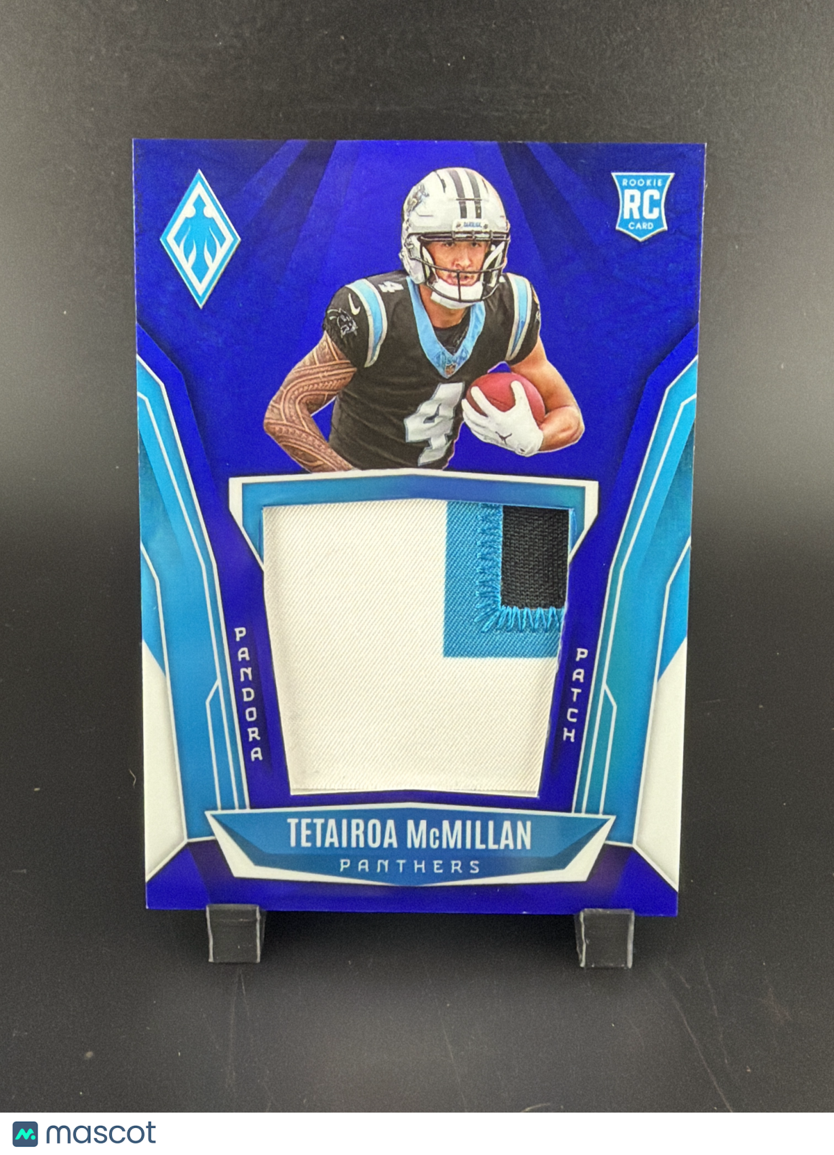 2025 Panini Phoenix Football Tetairoa McMillan PAPTMN Pandora /199 Patch RC