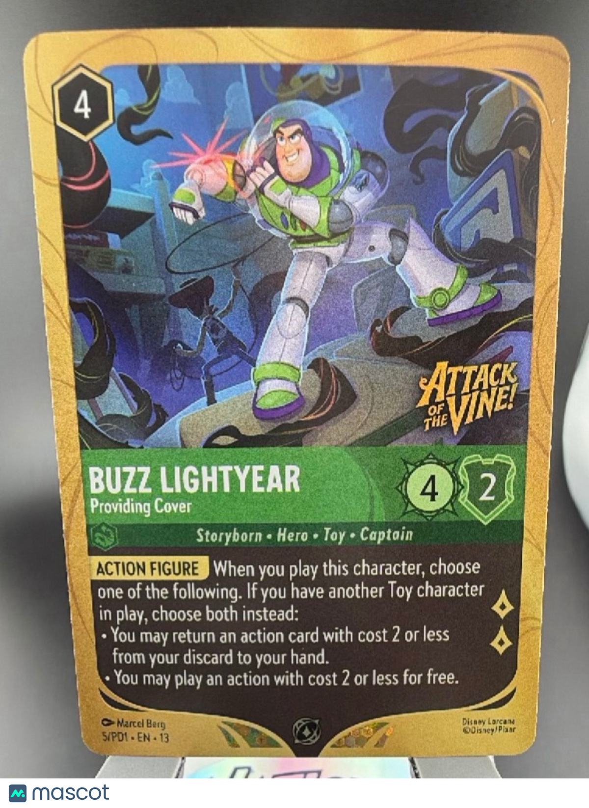 Disney Lorcana Promo Buzz Lightyear