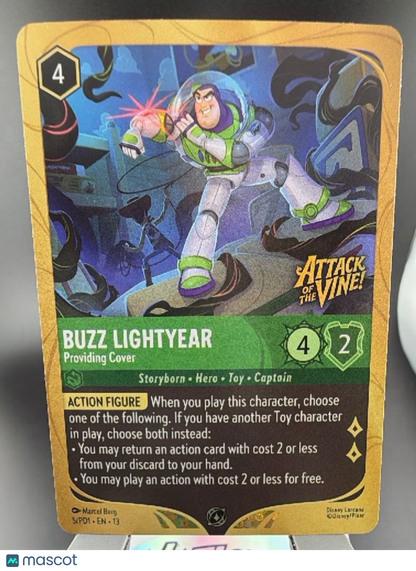 Disney Lorcana Promo Buzz Lightyear