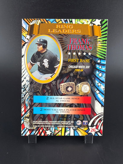 1995 Topps Stadium Club Ring Leaders Frank Thomas #26