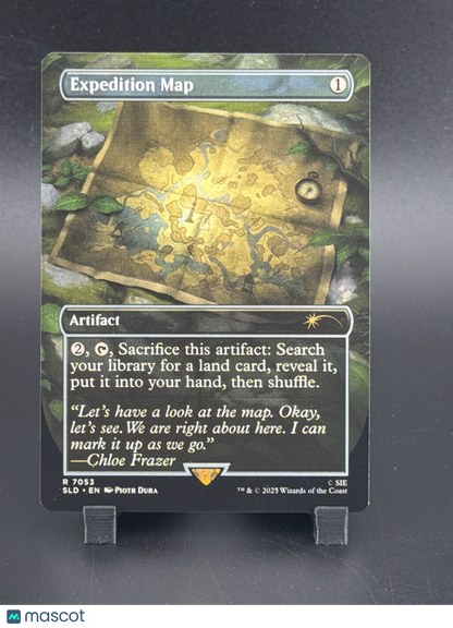 Secret Lair Drop Expedition Map Borderless