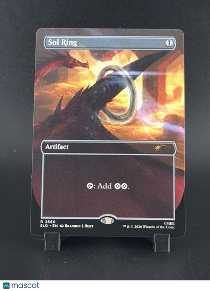 Secret Lair Drop Series Sol Ring Foil Extended Art Borderline