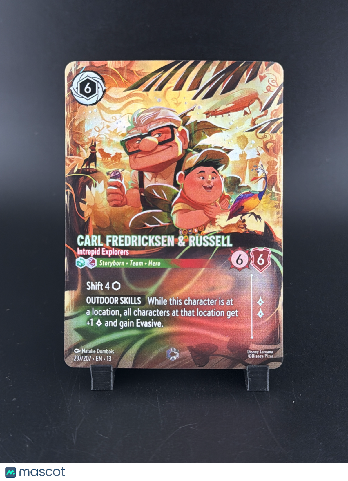 Attack of the Vind Carl Fredricksen Russell Foil Full Art Enchanted