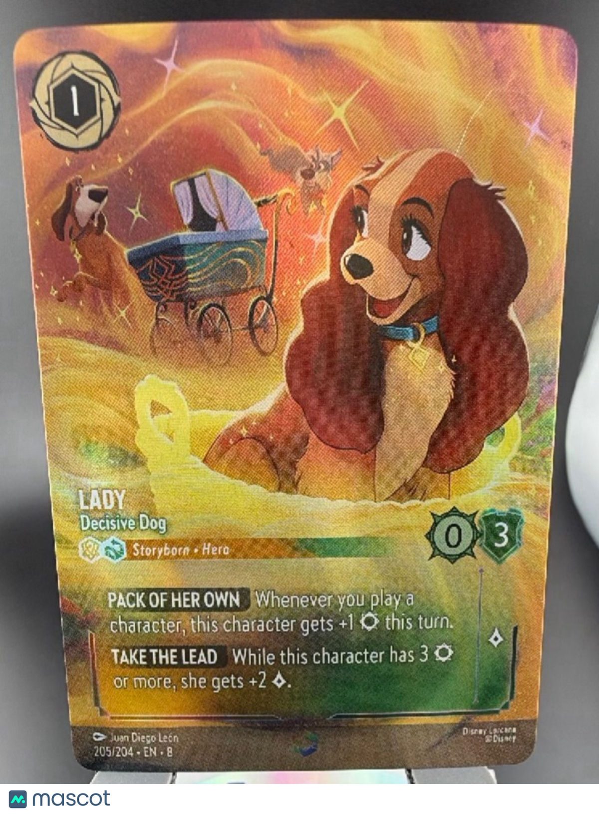 Ursula's Return Lady Foil Full Art Enchanted
