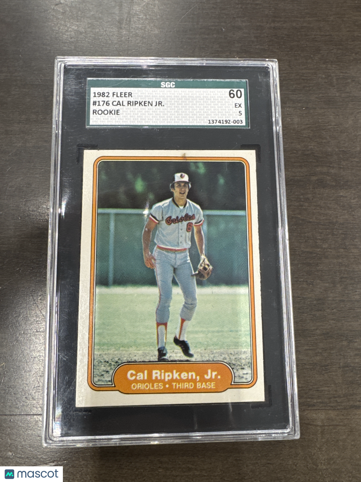 1982 Fleer Cal Ripken JR. #176 SGC 5