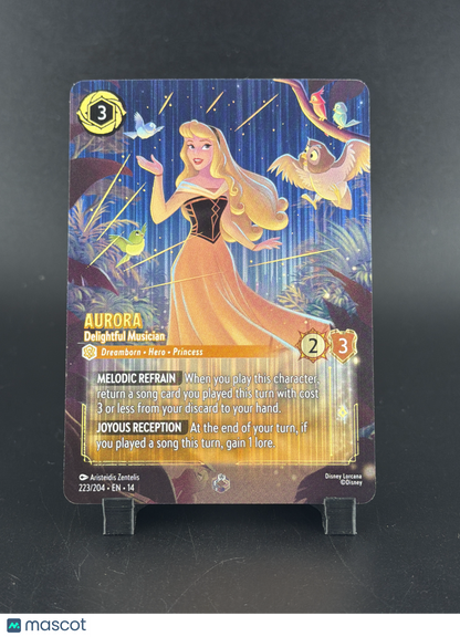 2024 Disney Lorcana Ursula's Return Aurora Foil Full Art Enchanted