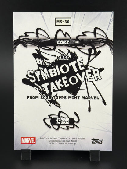 2026 Topps Mint Marvel Insert Mass Symbiote Takeover #MS-30