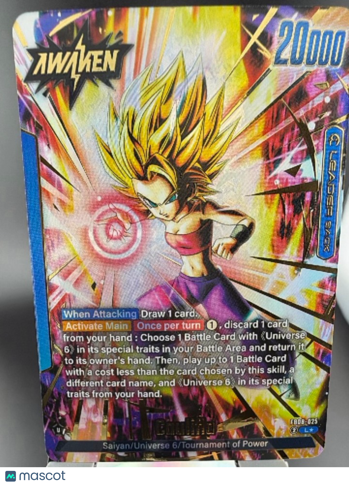 2025 Dragon Ball Super Fusion World FB08 Caulifla