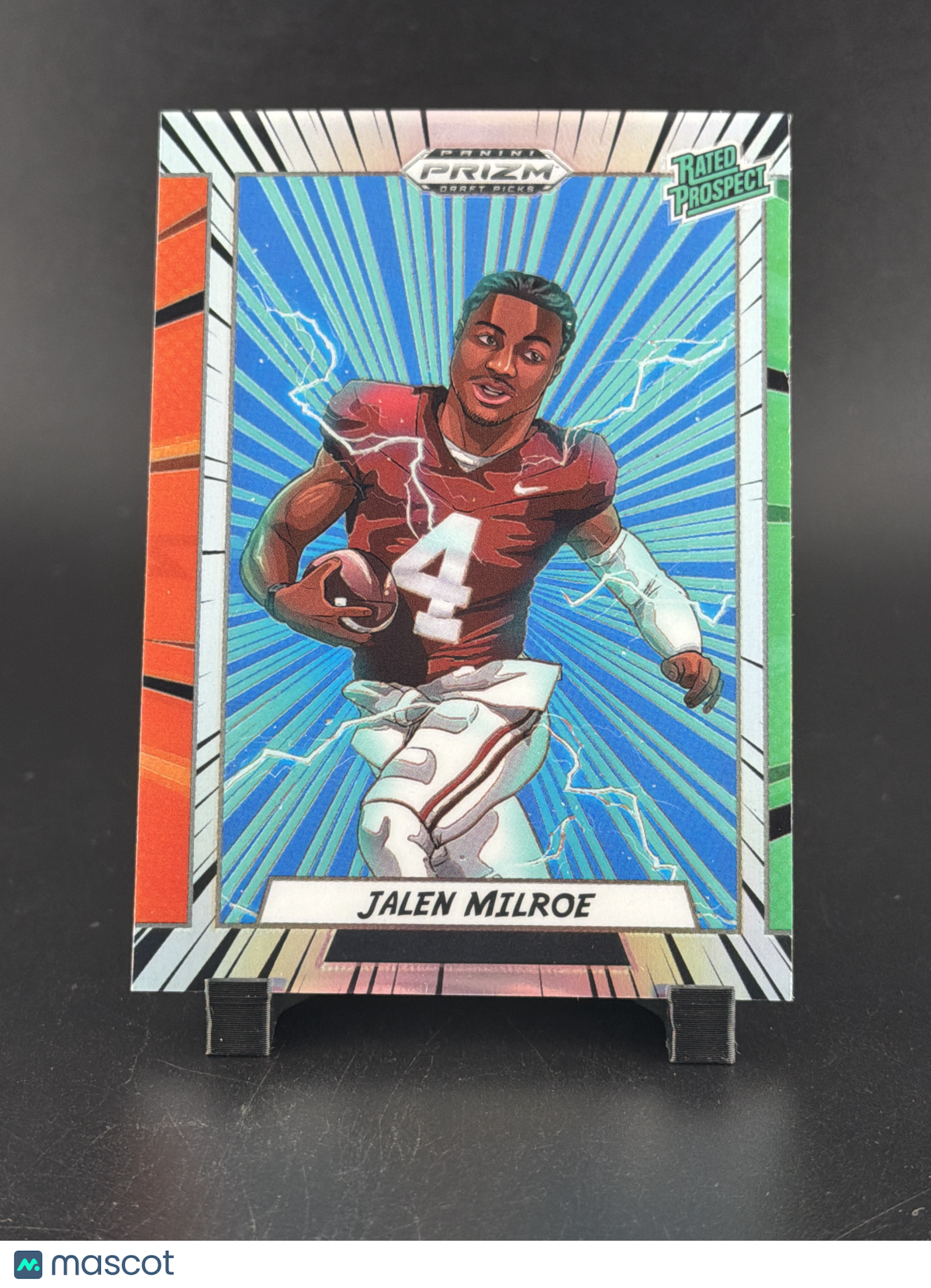 2024 Panini Prizm Draft Picks Manga Jalen Milroe #MGA-DRA