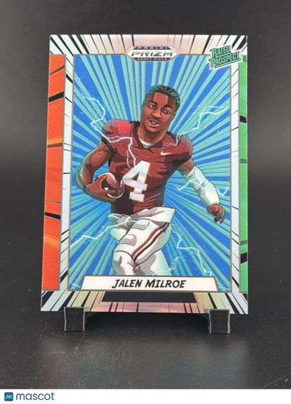 2024 Panini Prizm Draft Picks Manga Jalen Milroe #MGA-DRA