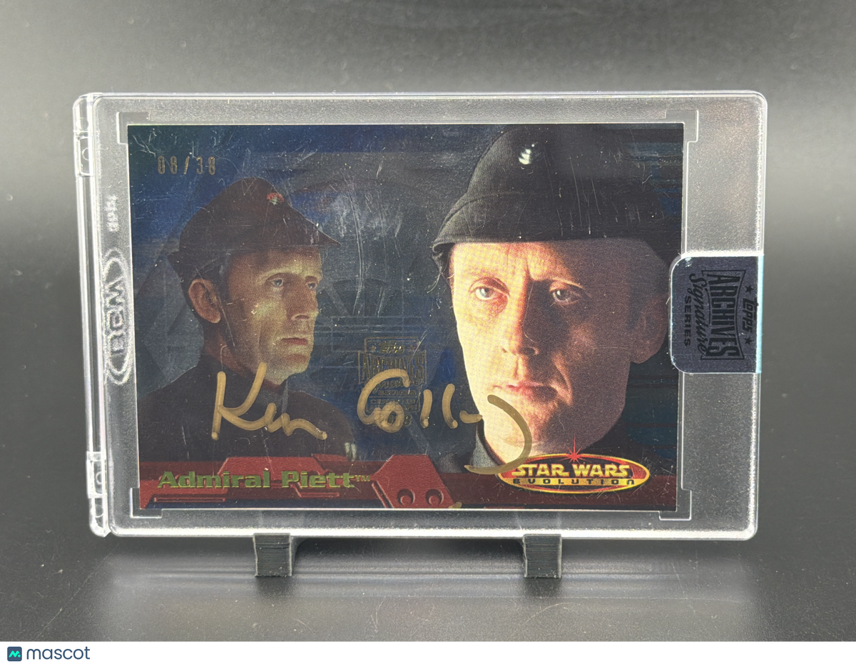 Topps Star Wars Chrome Archives Kenneth Colley #4