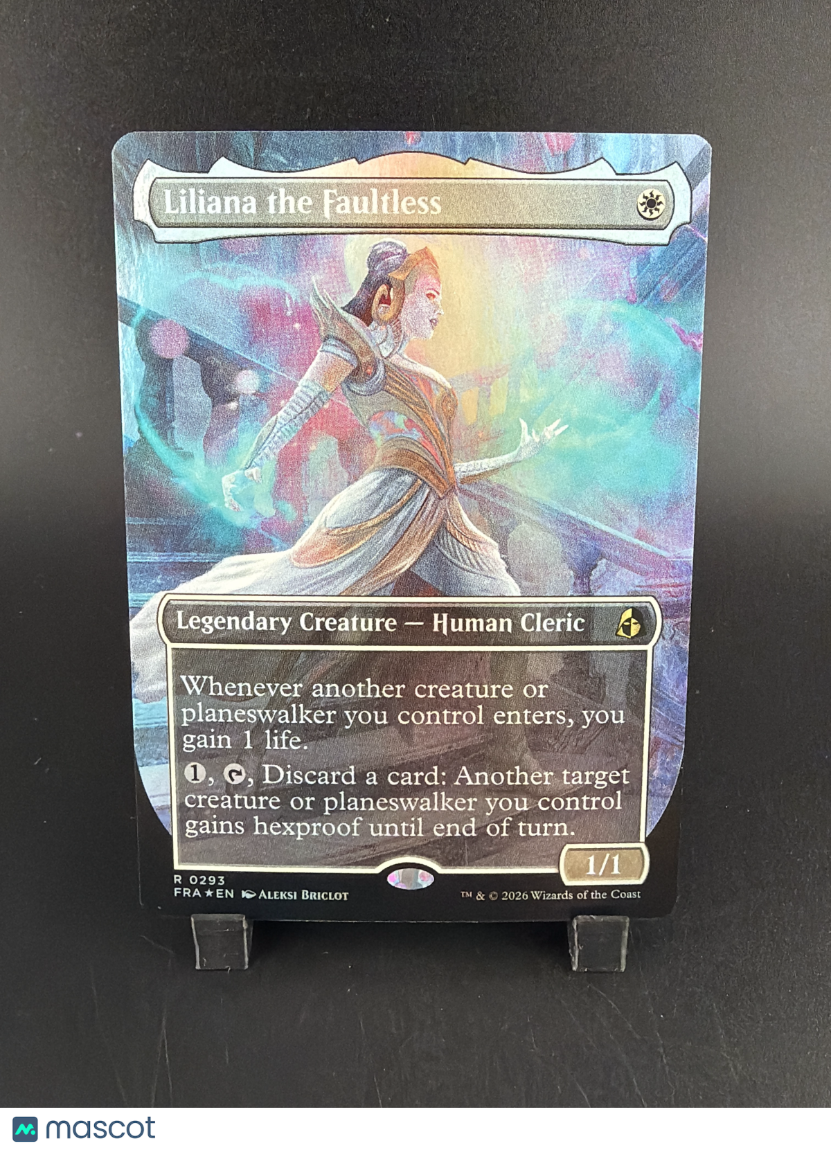 Mystery Booster 2 Liliana the Faultless Foil Playtest Card Borderless