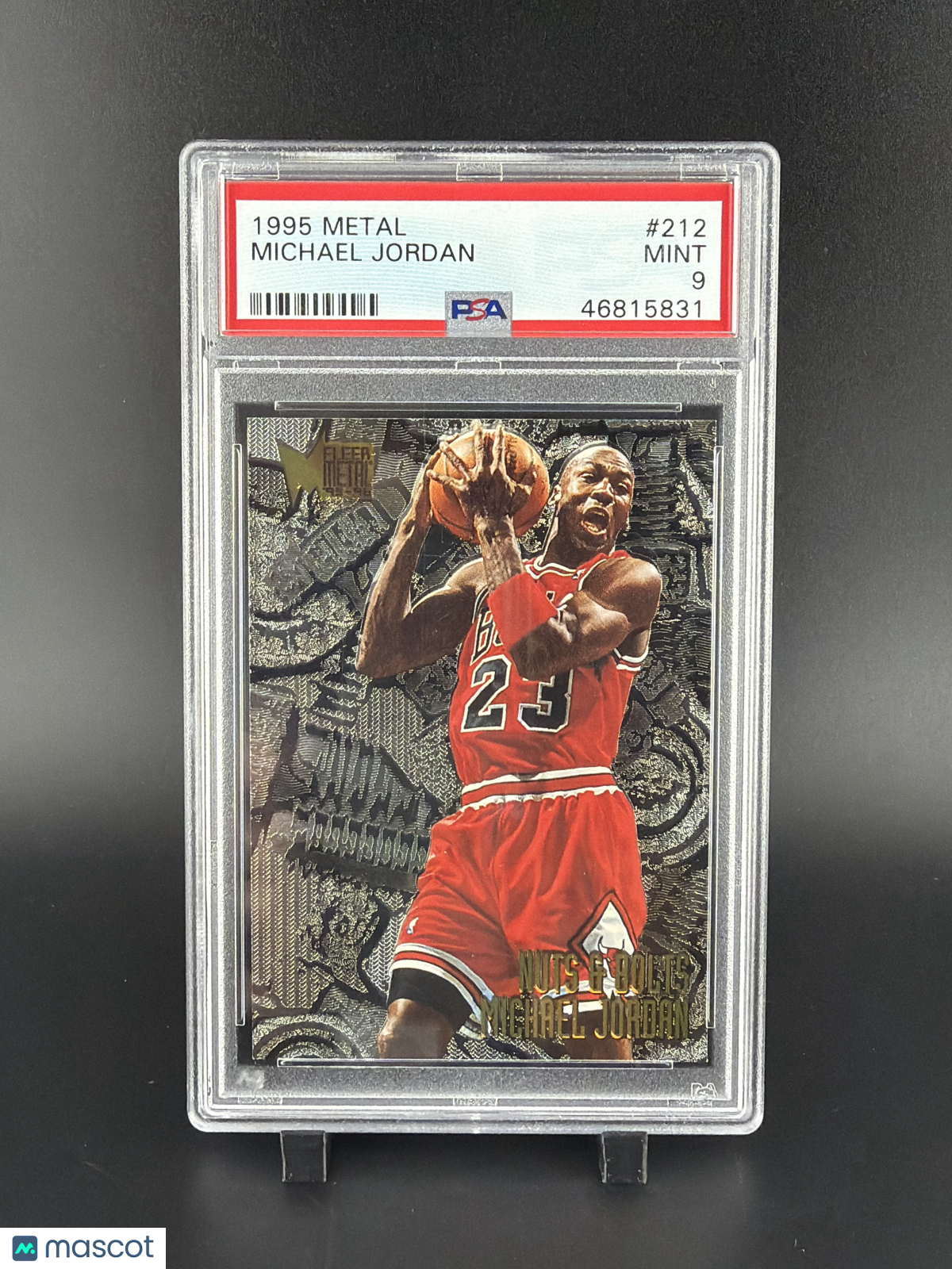 1995 Metal Michael Jordan #212 PSA 9