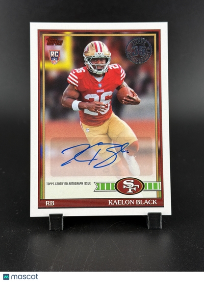 2026 Topps Flagship Football Kaelon Black #91FRA-KB RC