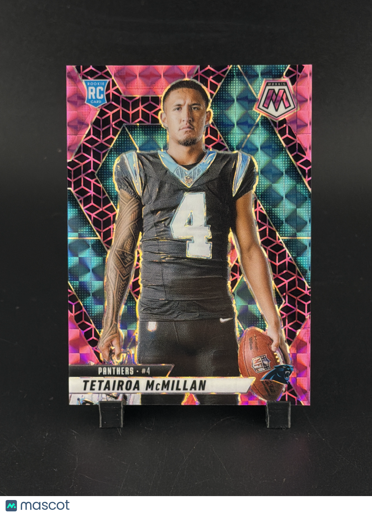 2025 Panini Mosaic Football Tetairoa McMillan #274 /13 RC