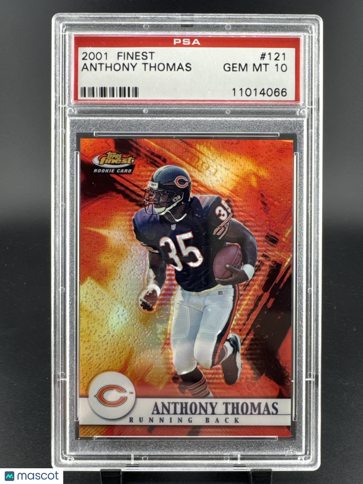 2001 Finest Anthony Thomas #121 PSA 10