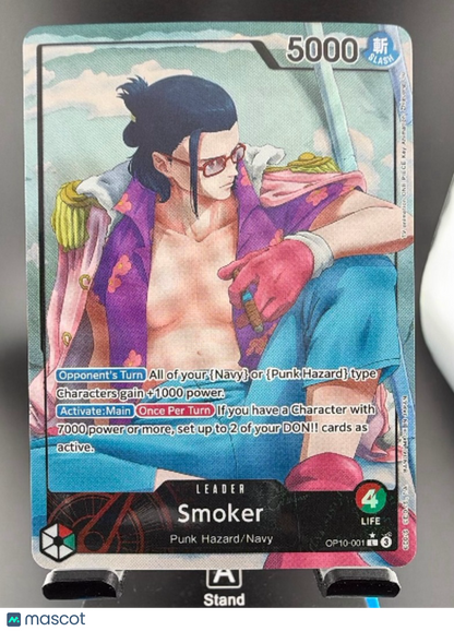 OP-10 The Royal Bloodline Smoker Leader Alternate Art
