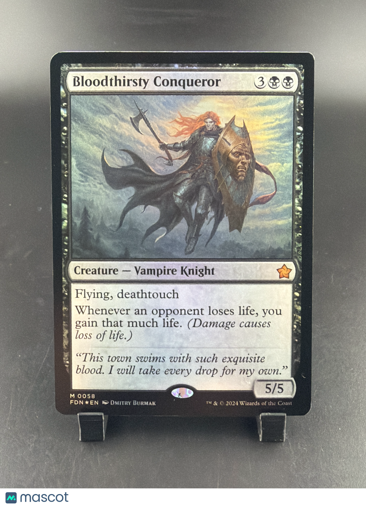 Foundations Bloodthirsty Conqueror Foil #M 0058