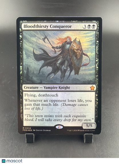 Foundations Bloodthirsty Conqueror Foil #M 0058