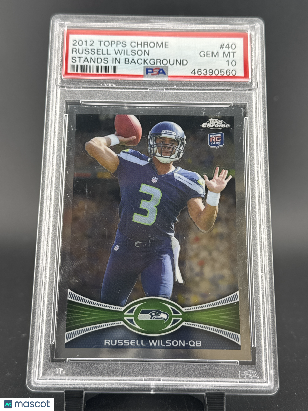 2012 Topps Chrome Russell Wilson #40 PSA 10