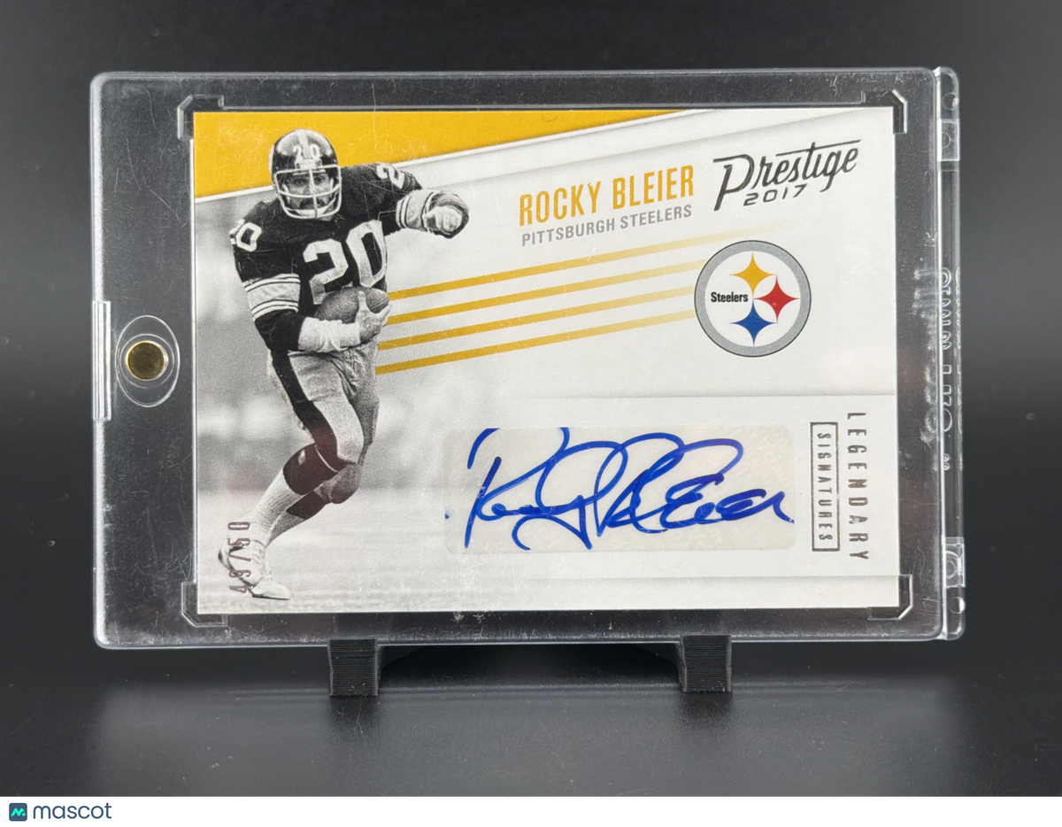 2017 Panini Prestige Legendary Signatures Rocky Bleier #15
