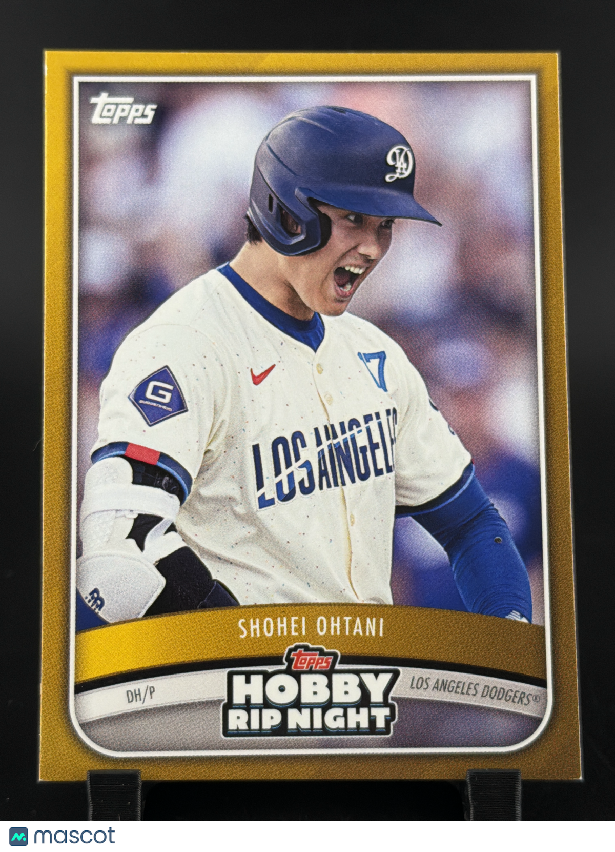 2025 Topps Hobby Rip Night Shohei Ohtani #1 Gold