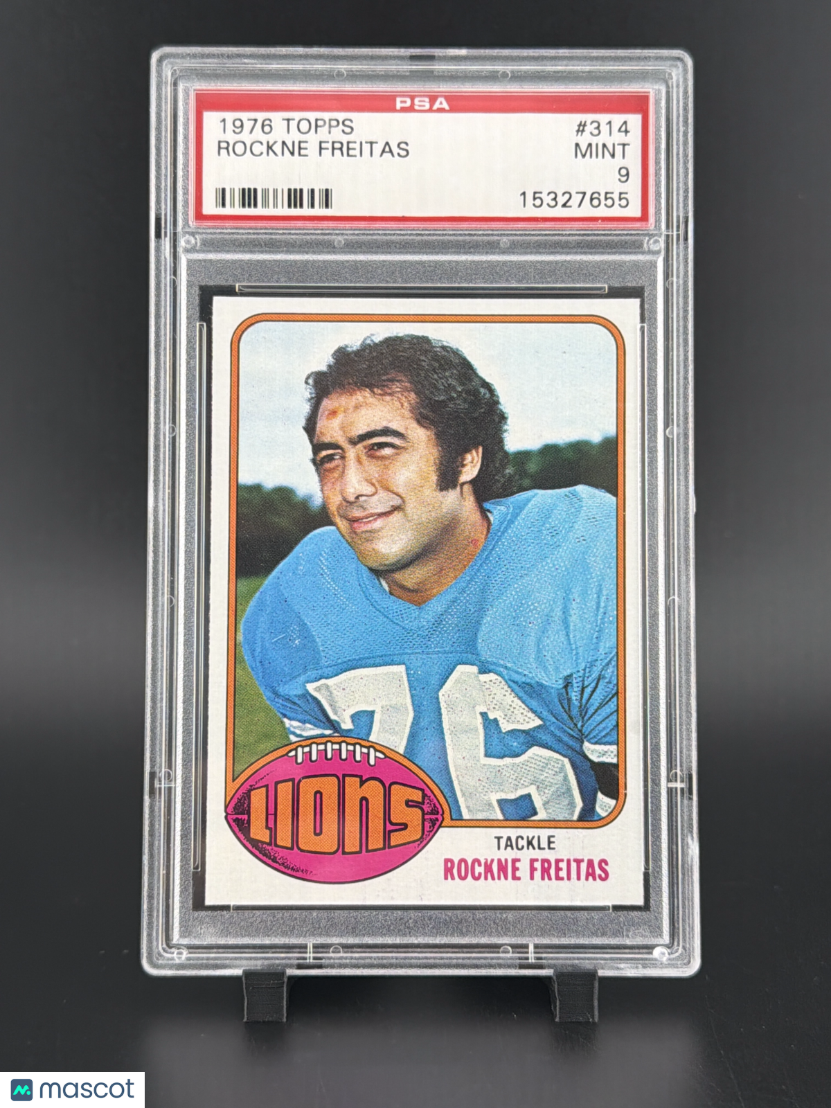 1976 Topps Rockne Freitas #314 PSA 9