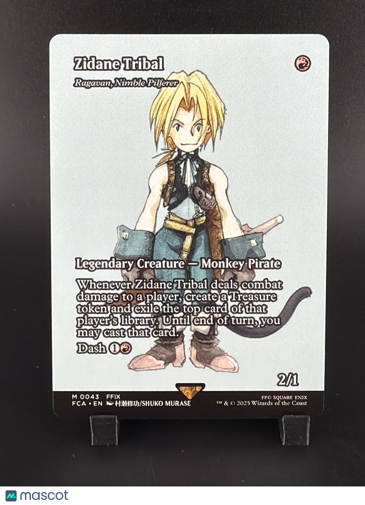 2025 Magic: The Gathering Final Fantasy Zidane Tribal Ragavan, Nimble Pilferer