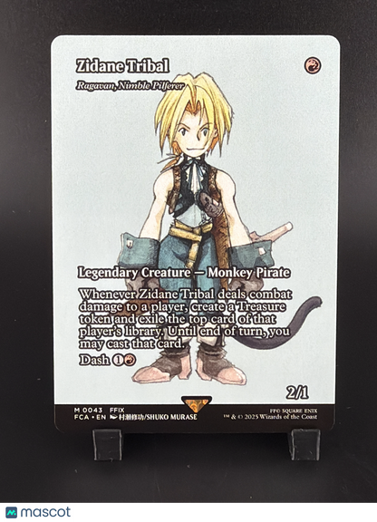 2025 Magic: The Gathering Final Fantasy Zidane Tribal Ragavan, Nimble Pilferer