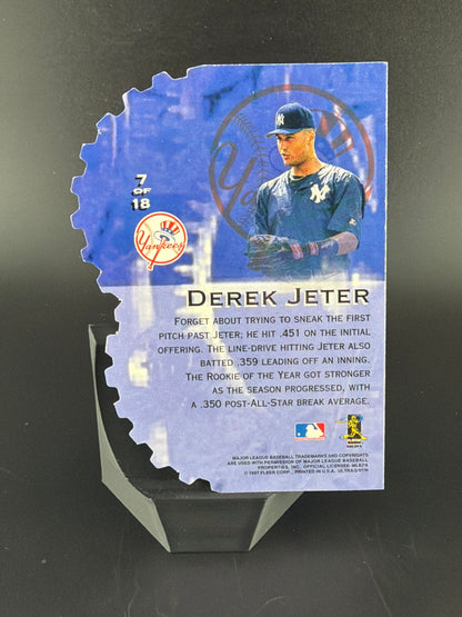 1997 Fleer Ultra Hitting Machines Derek Jeter #7